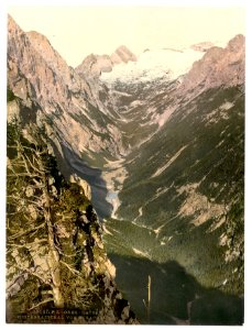Schachen, view of the Hinterrainthal, Upper Bavaria, Germany-LCCN2002696289