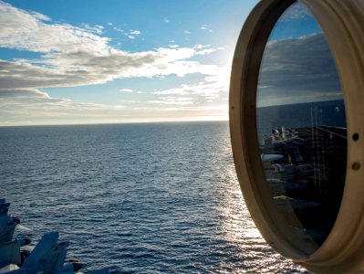 Saxon Warrior is a United States and United Kingdom co-hosted carrier strike group exercise that demonstrates interoperability and capability to respond to crises and deter potential threats. (36082718630)