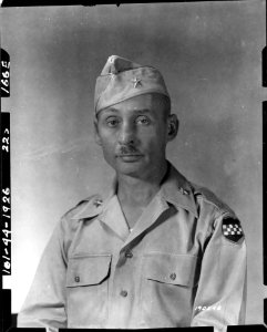 SC 190542 - Portrait of Brig. General William Bradford. South Pacific Area. 11 April 1944. Hdqrs USAFISFA
