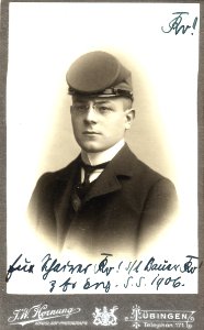 JW Hornung - Erich Schairer, Königsgesellschaft Roigel (SS 1906)
