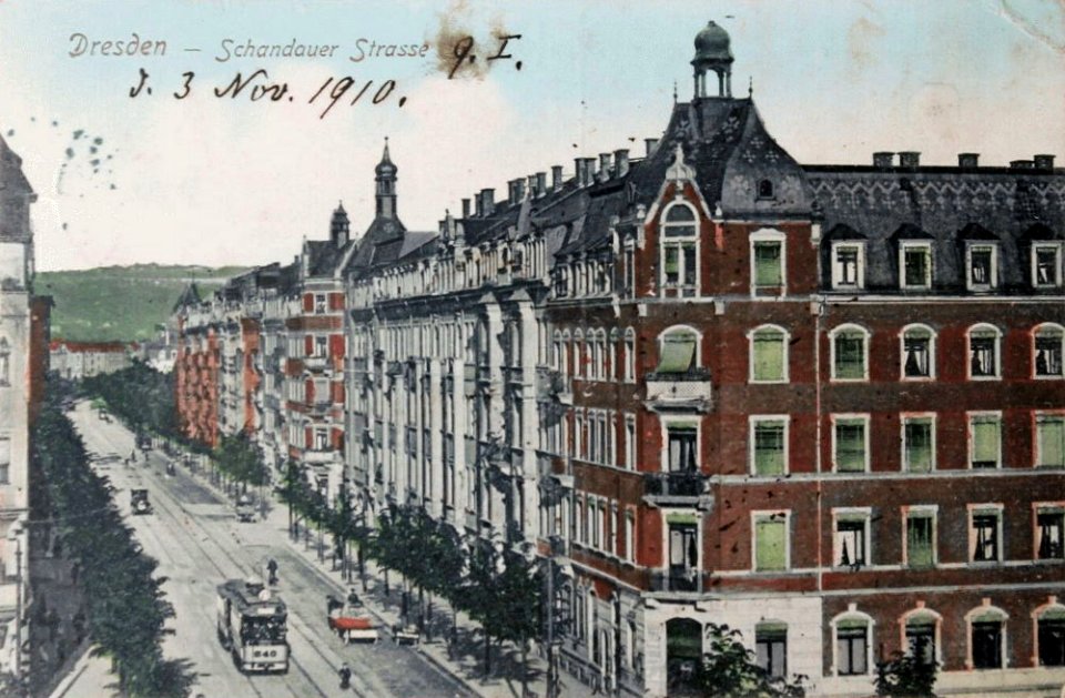 Schandauer Straße bella época Dresde