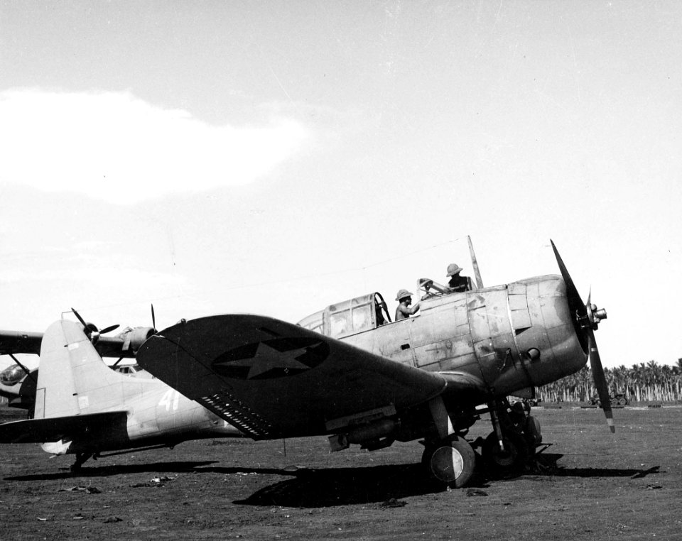SBD-4 VMSB-233 Guadalcanal 1943