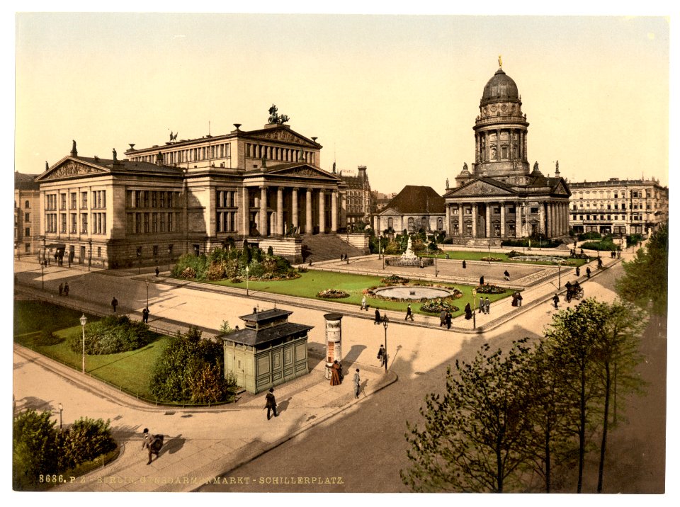 Schiller Square, Berlin, Germany-LCCN2002713622