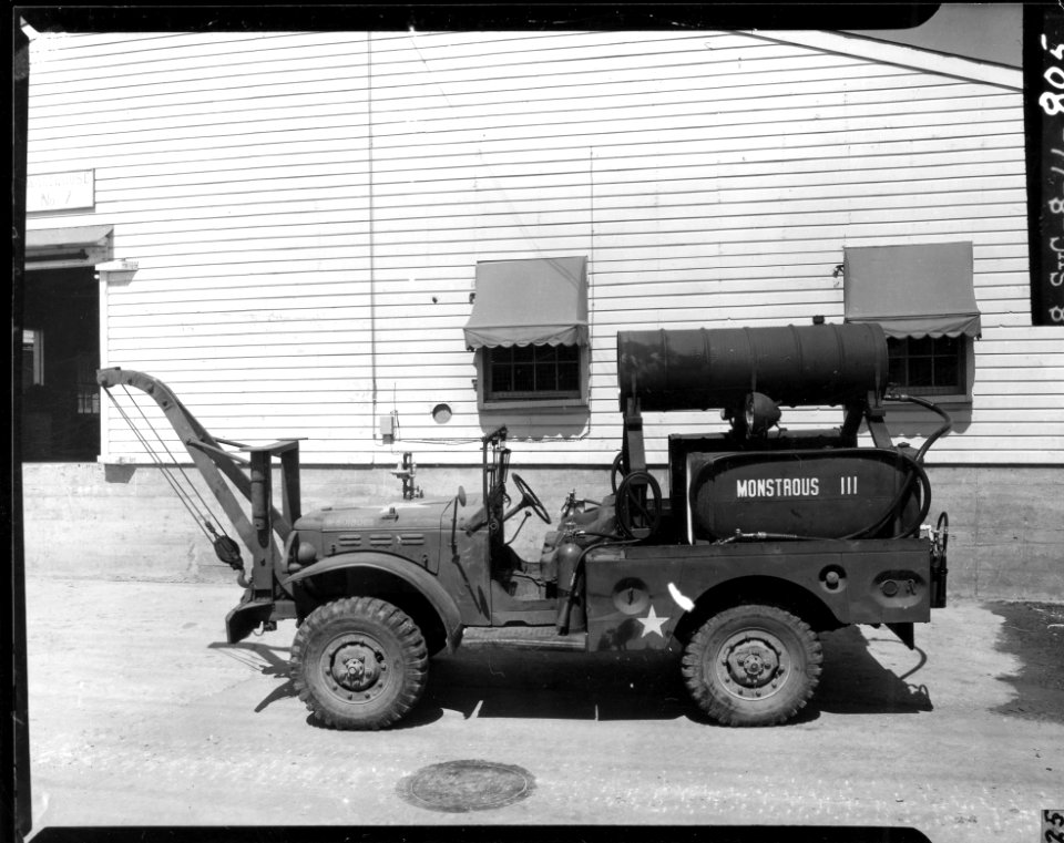 SC 190658 - New type of all-around service truck made at Post Ordnance. 12 April, 1944