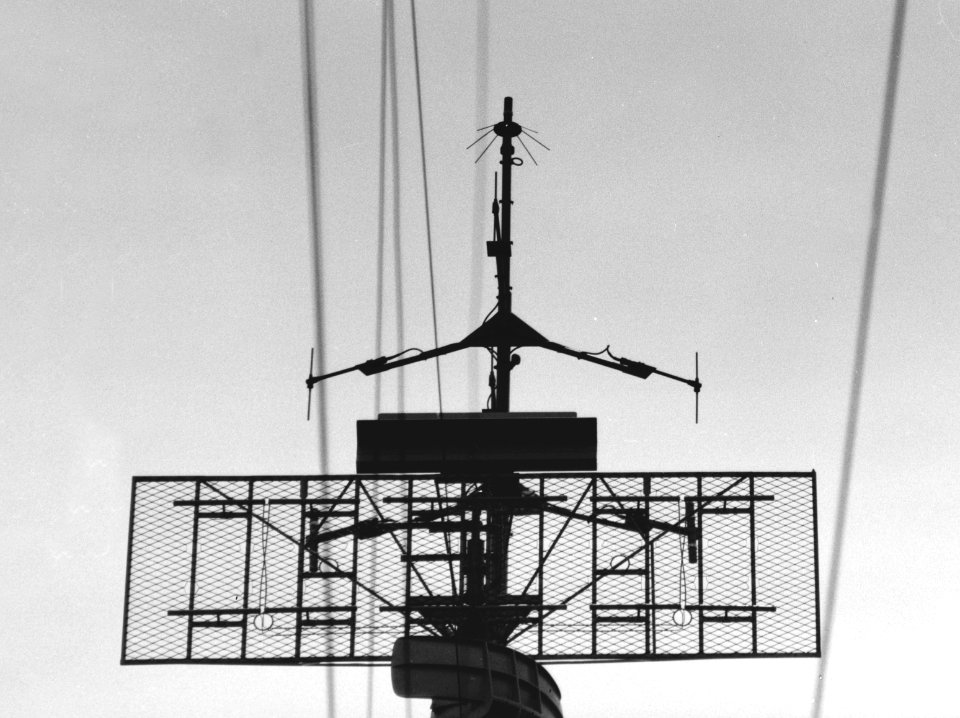 SC radar of USS Niobrara (AO-72) c1953