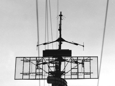 SC radar of USS Niobrara (AO-72) c1953