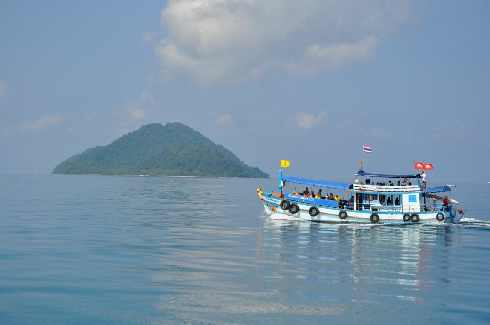 Island vacation resort
