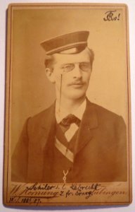 Schiler, Königsgesellschaft Roigel, Tübingen, WS1886-87