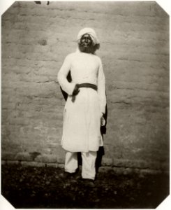 Schlagintweit, Robert - Ein Moslem in Agra (Zeno Fotografie)