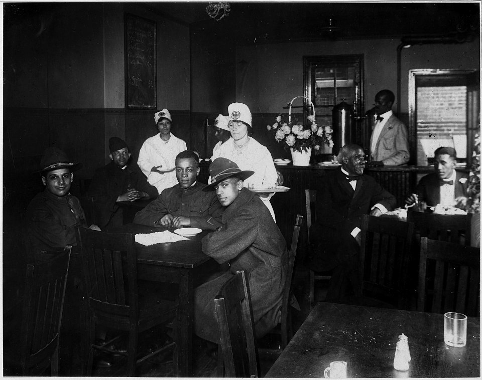 Scene at the Berean Club, Philadelphia, Pennslyvania. - NARA - 533630