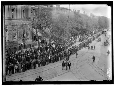 SCHLEY, WINFIELD SCOTT, REAR ADMIRAL, U.S.N. FUNERAL, ST. JOHN'S CHURCH. PROCESSION LCCN2016863395