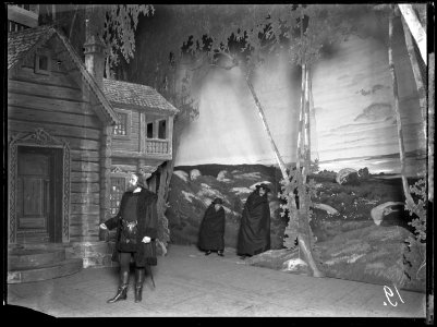 Scene from Engelbrekt och hans dalkarlar at Östermalmsteatern 1903 - SMV - ÖT020