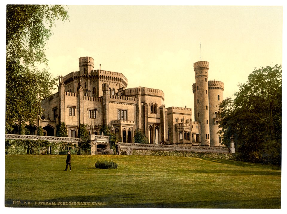 Schloss Babelsberg, Potsdam, Berlin, Germany-LCCN2002713639