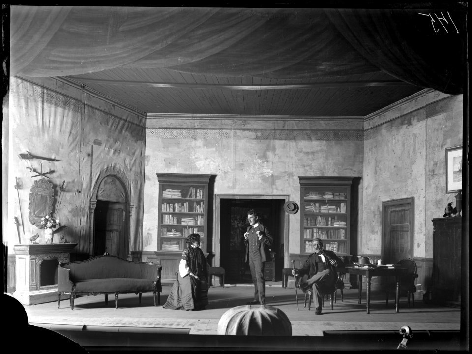 Scene from Lucifer at Svenska teatern 1904 - SMV - SvT028