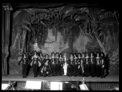 Scene from the revue Revbenet at Kristallsalongen 1909 - SMV - K022