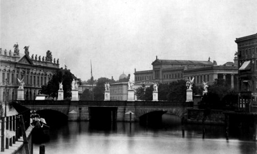 Schloßbrücke, Berlin 1870