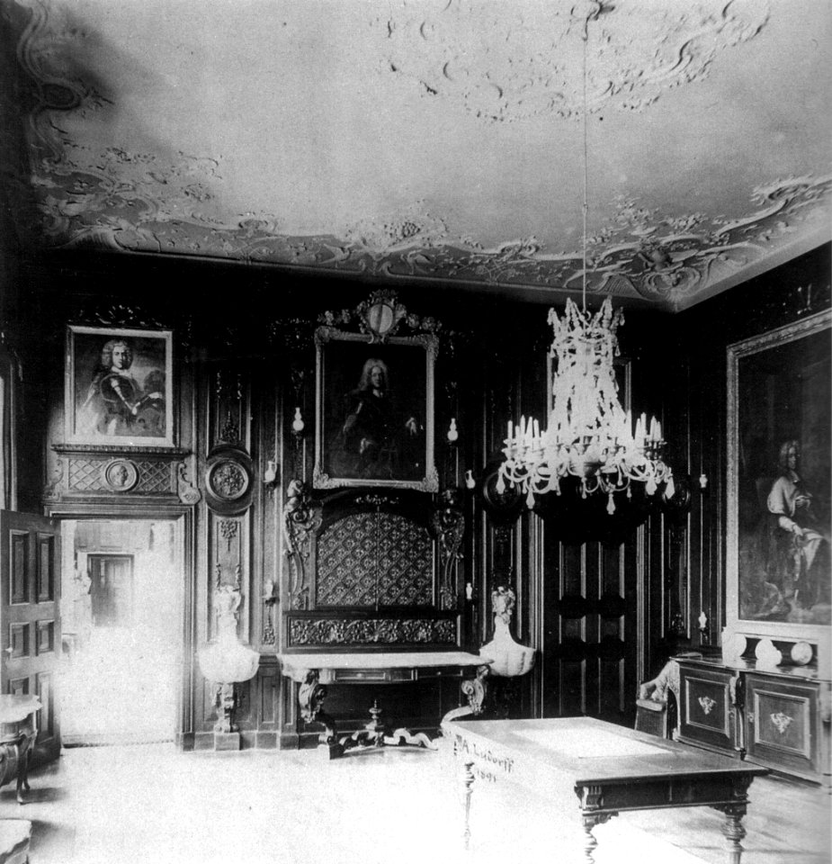 Schloss Nordkirchen, Speisezimmer, 1891