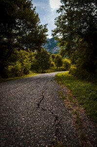 Sunlight travel landscape