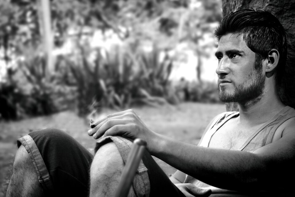 Male portrait people