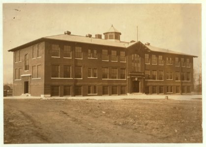 School for negro children, within a stone's throw of the Avondale Mill. Avondale Mill School (Photo 1743B). The entire school year is none too long for these pupils. LOC nclc.01885
