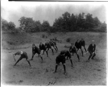 Schoolboys exercising, Washington, D.C. LCCN2001699117