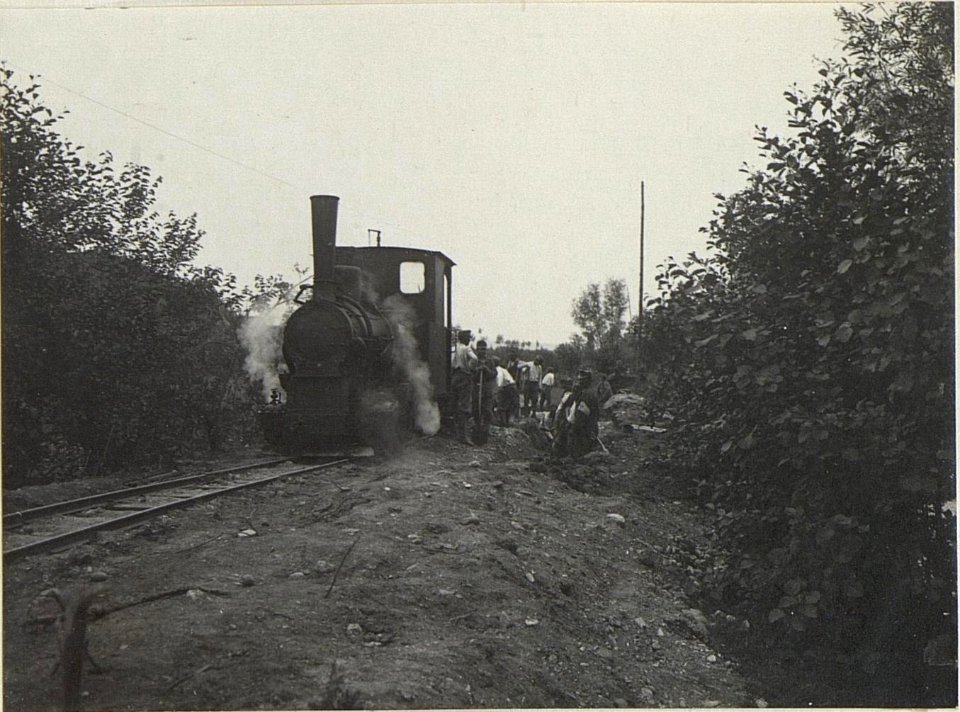 Schotterzug bei Soligo km 15.8. (BildID 15672947)