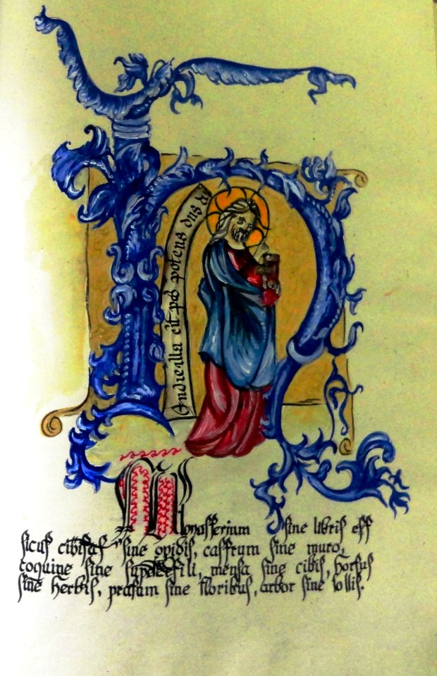 Schriftstück im Kartäuserkloser Seiz, Slowenien