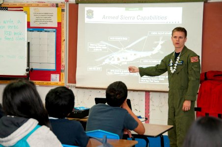 School visit 140226-N-HE884-026