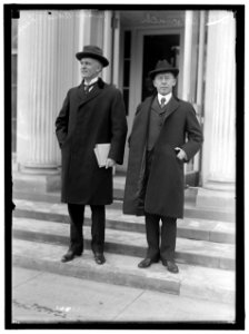 SCHORNRICH, OTTO, RIGHT, WITH JUDGE A. R. THOMPSON LCCN2016866160