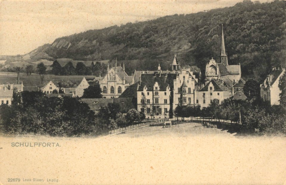 Schulpforte, Sachsen-Anhalt - Stadtansicht (2) (Zeno Ansichtskarten)