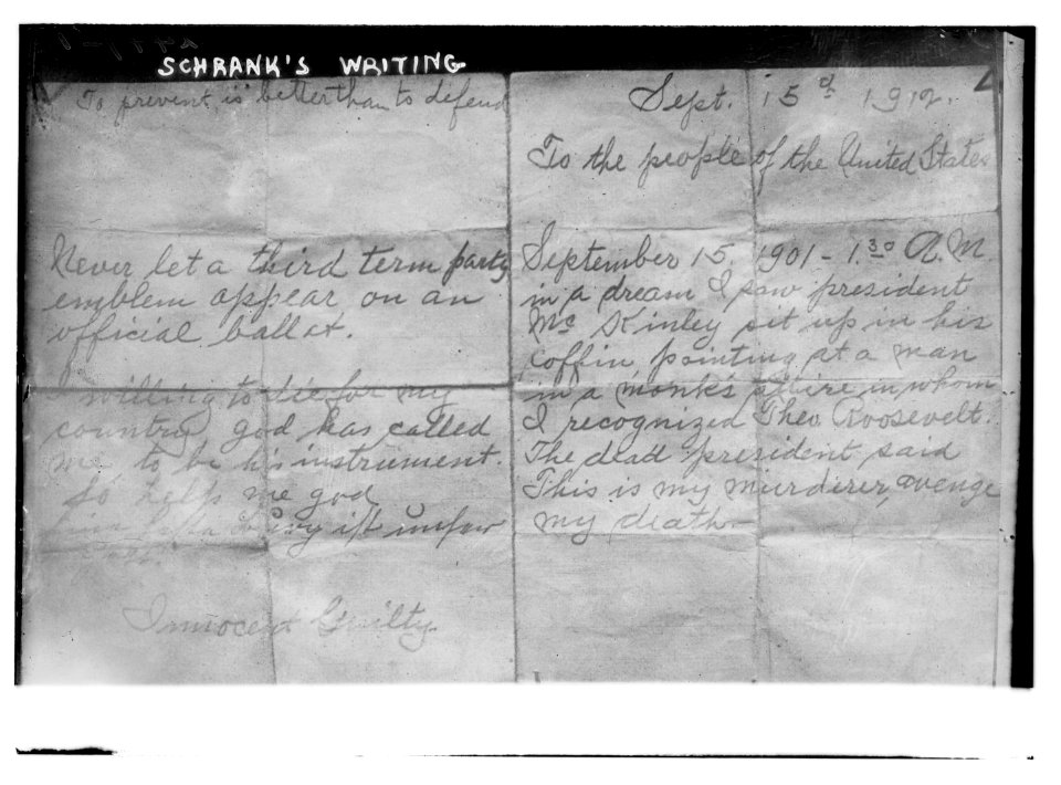 Schrank's writing LCCN2014690865