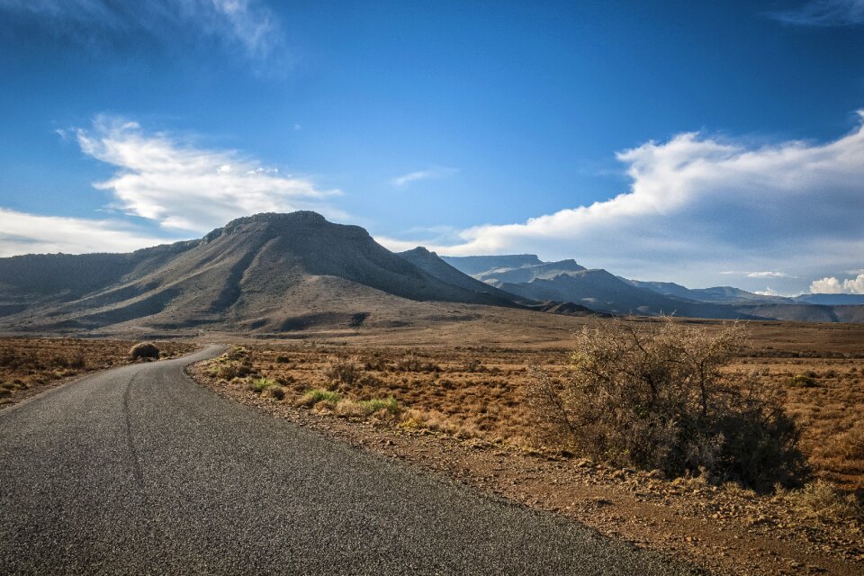 Mountain dry nature