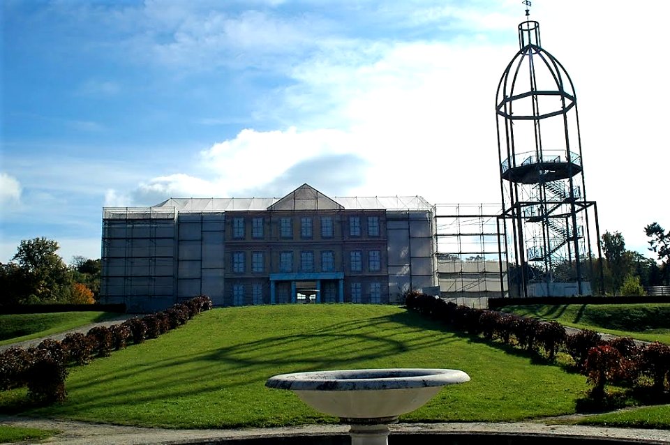 Schloss Neustrelitz Fassadensimulation Parkansicht Nordwest