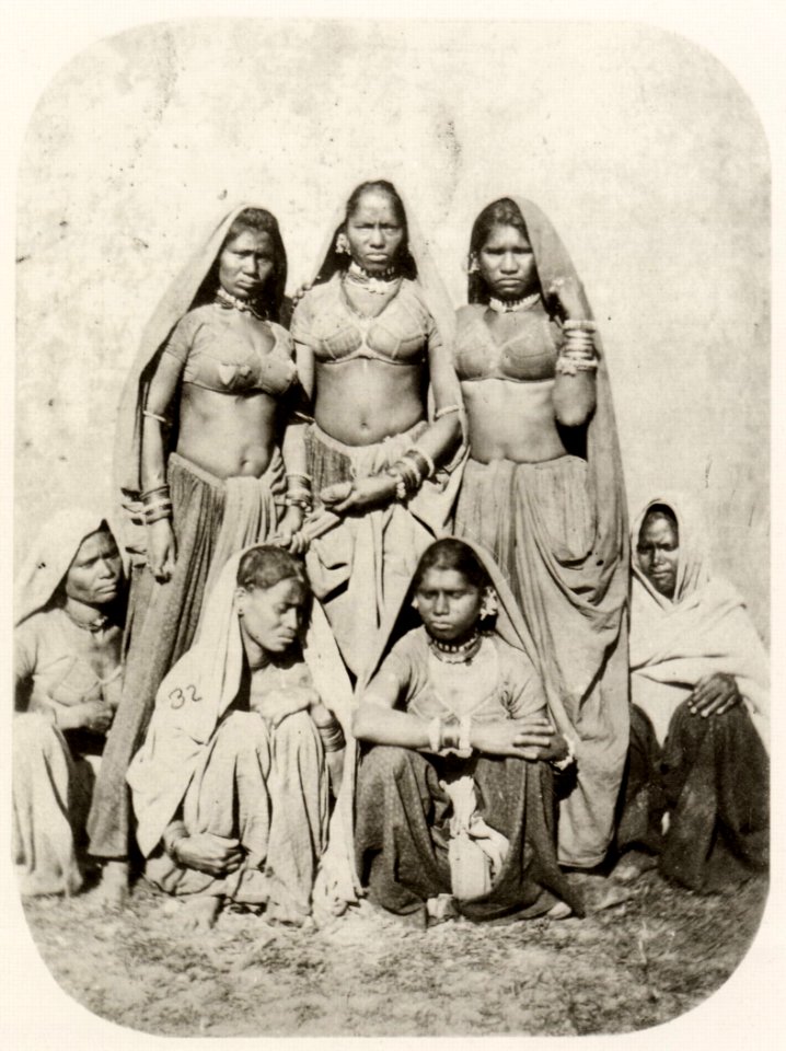 Schlagintweit, Robert - Hindu-Frauen aus der Kaste der Sudras, Bengalen (Zeno Fotografie)