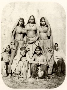Schlagintweit, Robert - Hindu-Frauen aus der Kaste der Sudras, Bengalen (Zeno Fotografie)