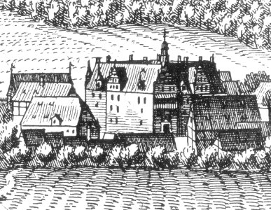 Schloss Oelber Merian Ausschnitt