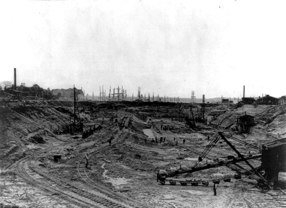 Schleusenbaugrube Holtenau 1891 - LoC 3a39671u