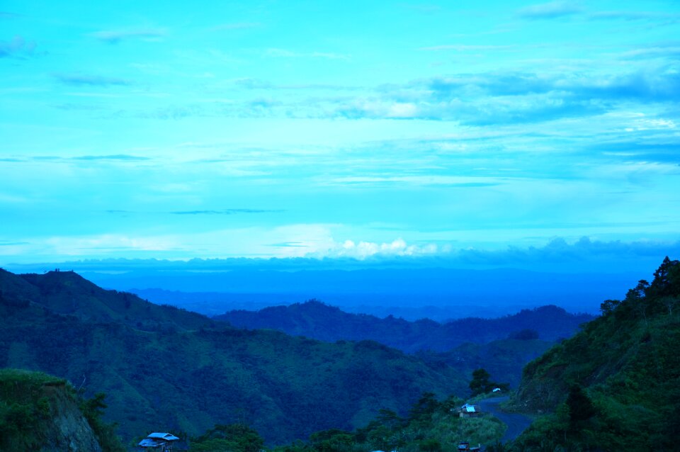 Blue sky background environment scenic