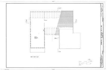 Schwamb Mill, Arlington MA - HAER drawing 00005a