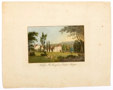 Schloss Hallwyl im Canton Argau, 1816 - Hallwylska museet - 102207