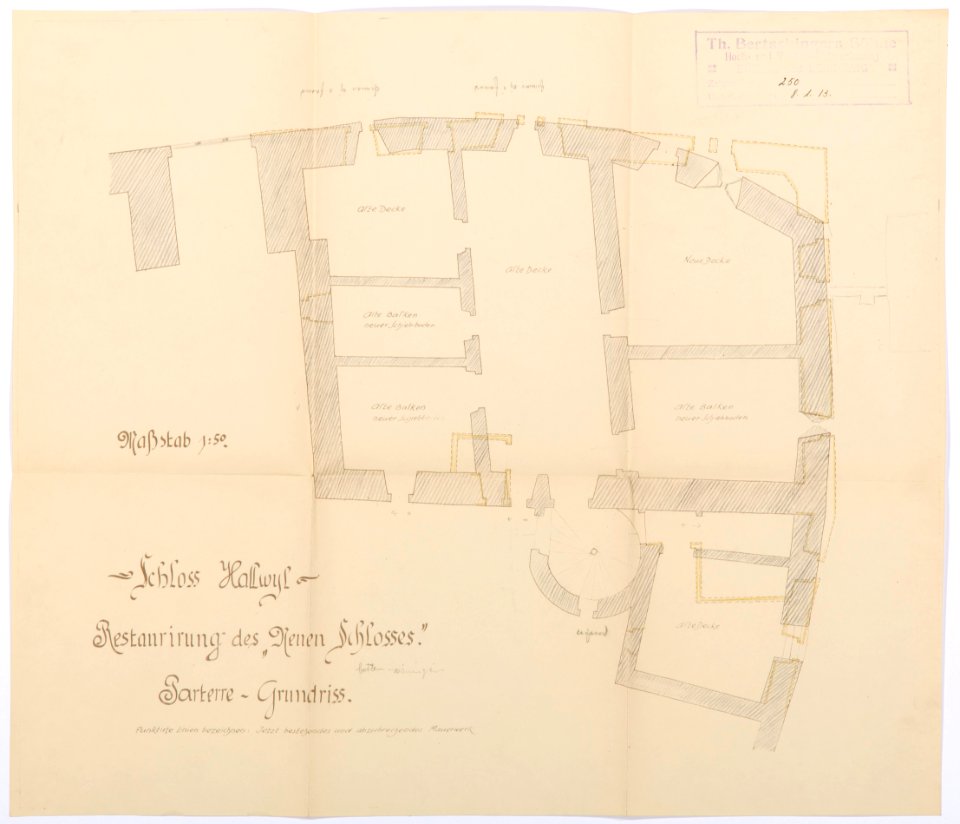 Schloss Hallwyl, bottenvåningen - Hallwylska museet - 102187