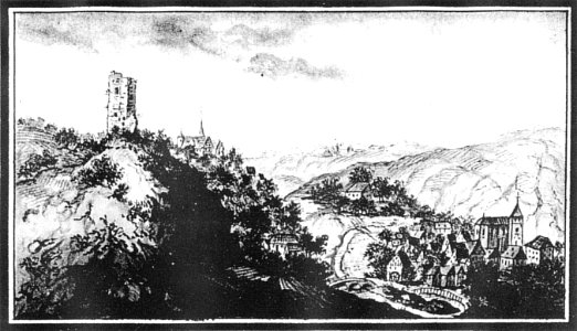 Schloss Jagstberg und Mulfingen 1799