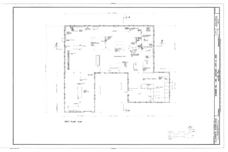 Schwamb Mill, Arlington MA - HAER drawing 00003a