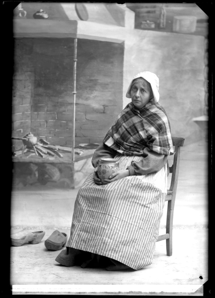 Sandra Leufstedt in Hoppet at Östermalmsteatern 1907 - SMV - GL059