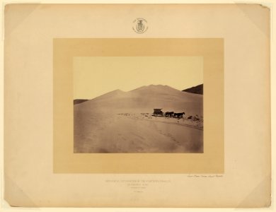 Sand dunes Carson Desert Nevada - T.H. O'Sullivan, phot. LCCN96513065
