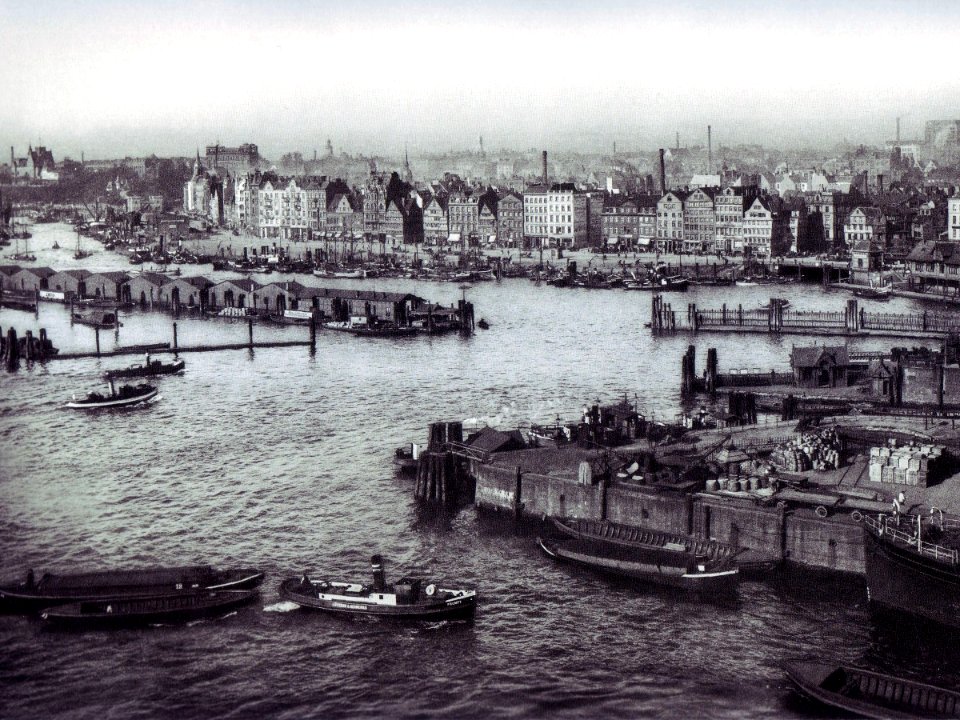 Sandtorhöft Hamburg um 1900