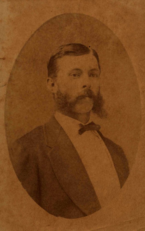 Sanford B. Dole, photograph by Menzies Dickson, 11711, Mission Houses Museum Archives