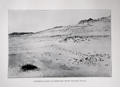 Sandhill site (causeways) near Traigh Foill Beveridge 1903