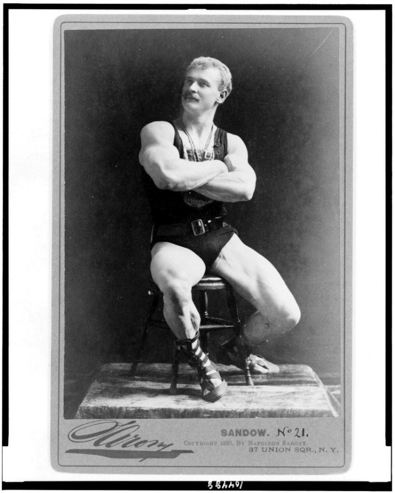 Sandow - Sarony. LCCN91796077