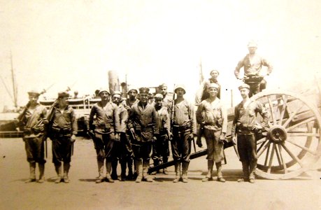 Sanitary Squad from USS Michigan (BB-27), Veracruz Intervention, 1914 (26680982104)